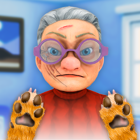 Kitty vs Granny Cat Sim