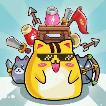 Cat'n'Robot: Idle Defense - Cute Castle TD Game