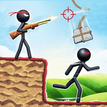 Stickman Reborn - Free Puzzle Shooting Games