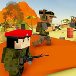 Blocky Army Base: