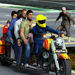 Bus Bike parking & Driving Dead Zombies Rescue
