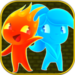 Fireboy Watergirl Shooter Alien - Teamwork game