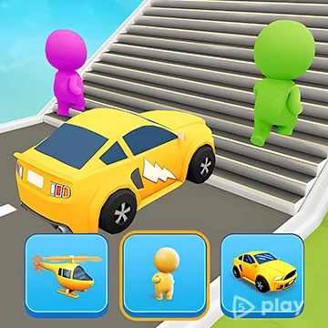 Shape Transforming: Shape Race