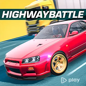 Highway Car Traffic Battle