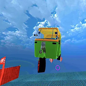 Mega Rikshaw Extreme Impossible Stunts