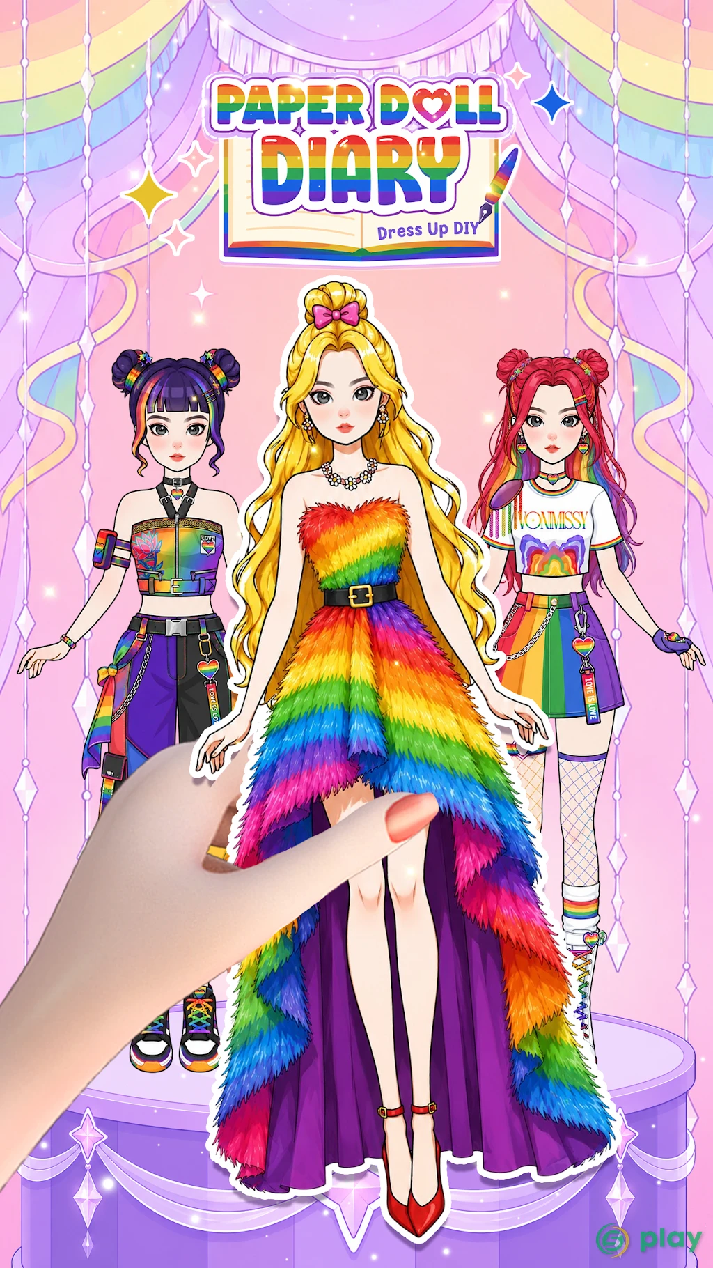 Paper Doll Diary: Dress Up DIY — скриншот 1
