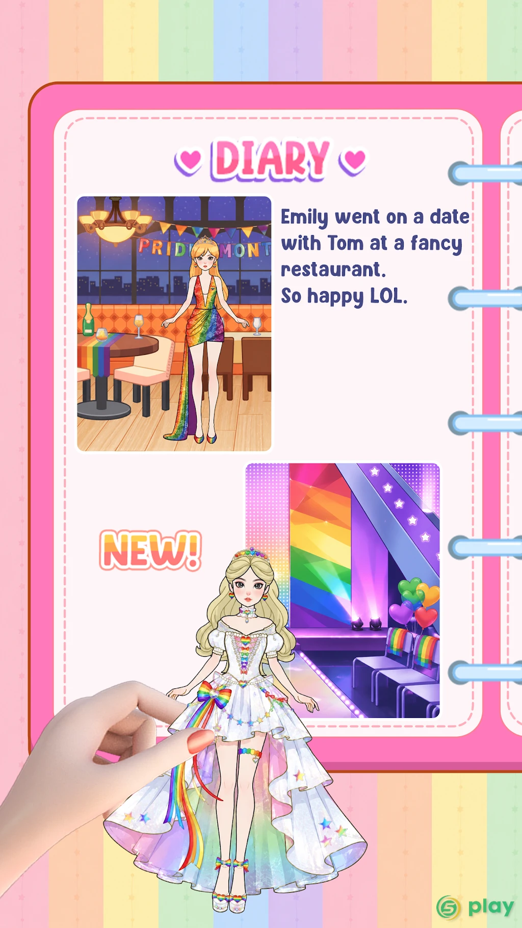 Paper Doll Diary: Dress Up DIY — скриншот 6
