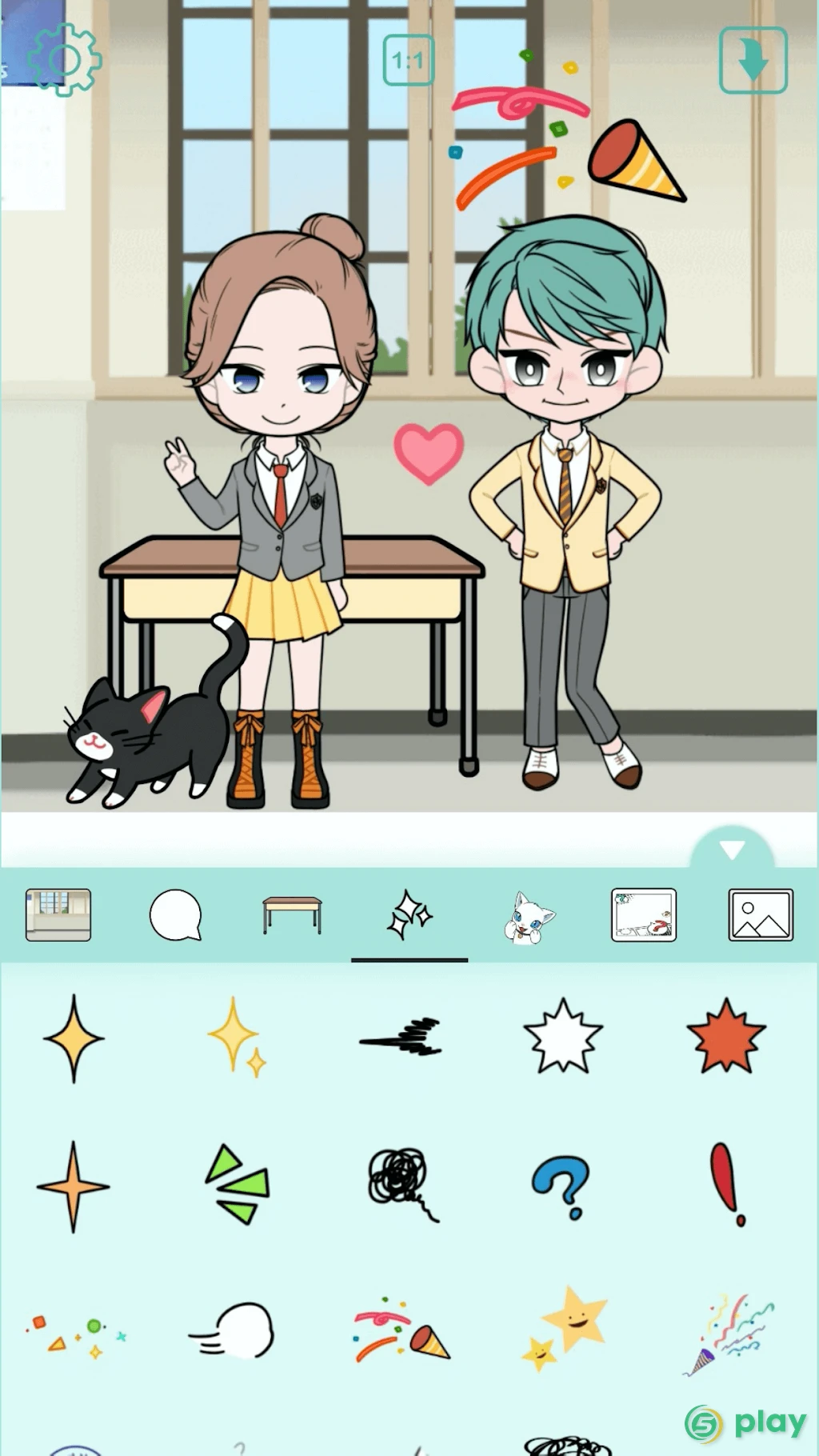My Webtoon Character - K-pop IDOL avatar maker — скриншот 3