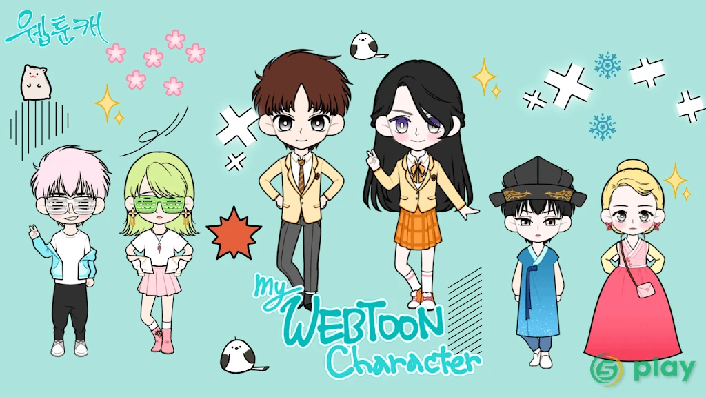 My Webtoon Character - K-pop IDOL avatar maker — скриншот 6
