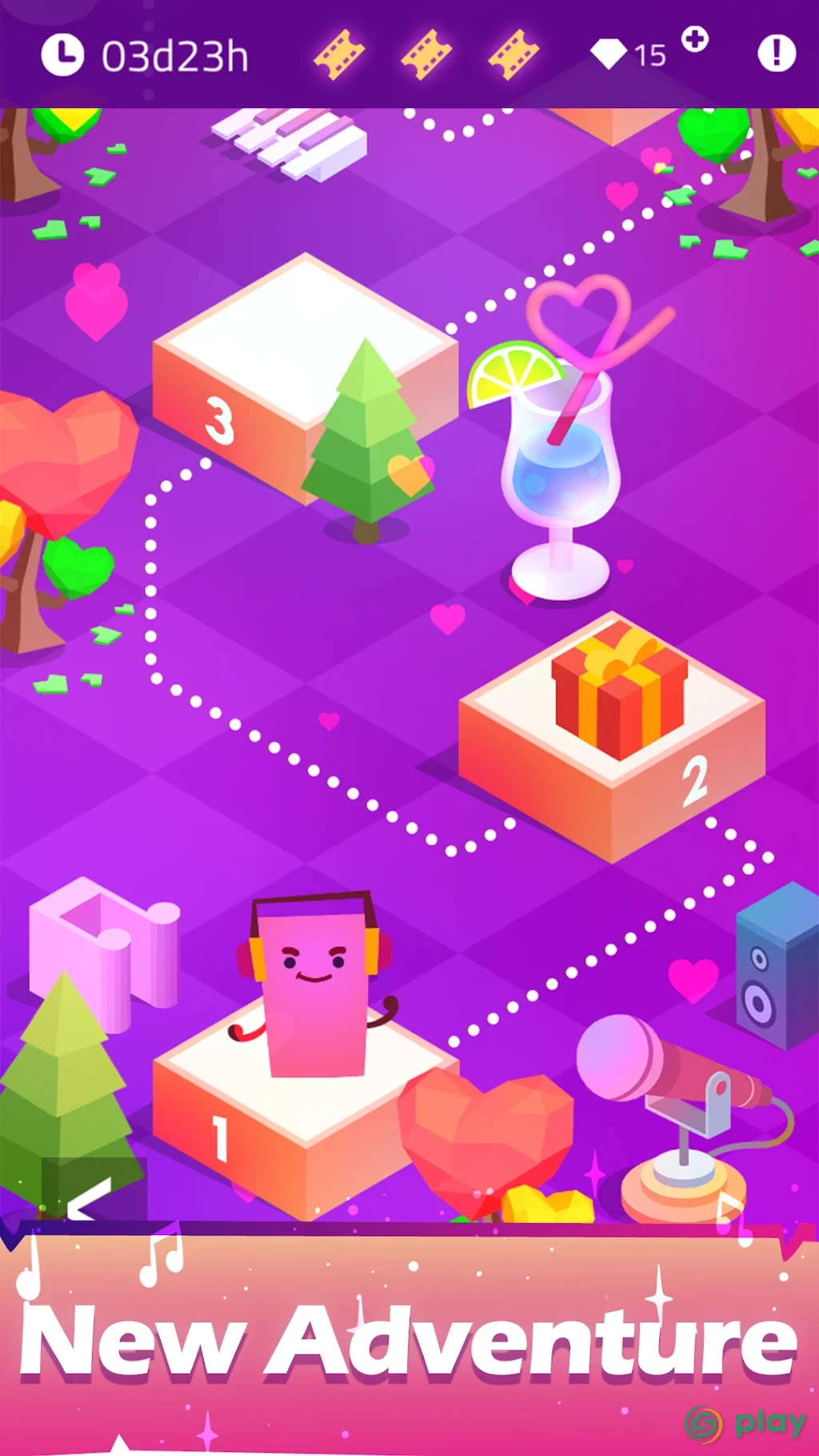 Magic Dream Tiles — скриншот 4