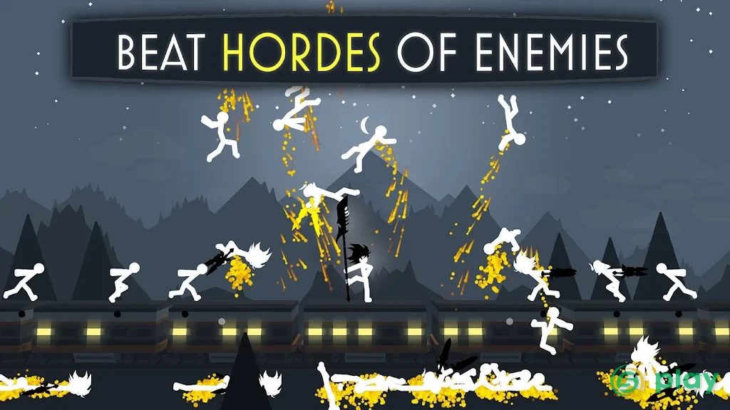 Stick Fight: Shadow Warrior — скриншот 1