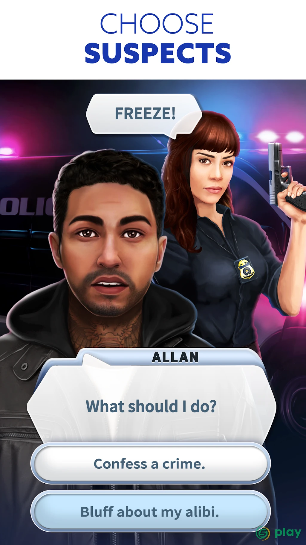 Crime Stories: Choose Your Path! — скриншот 1