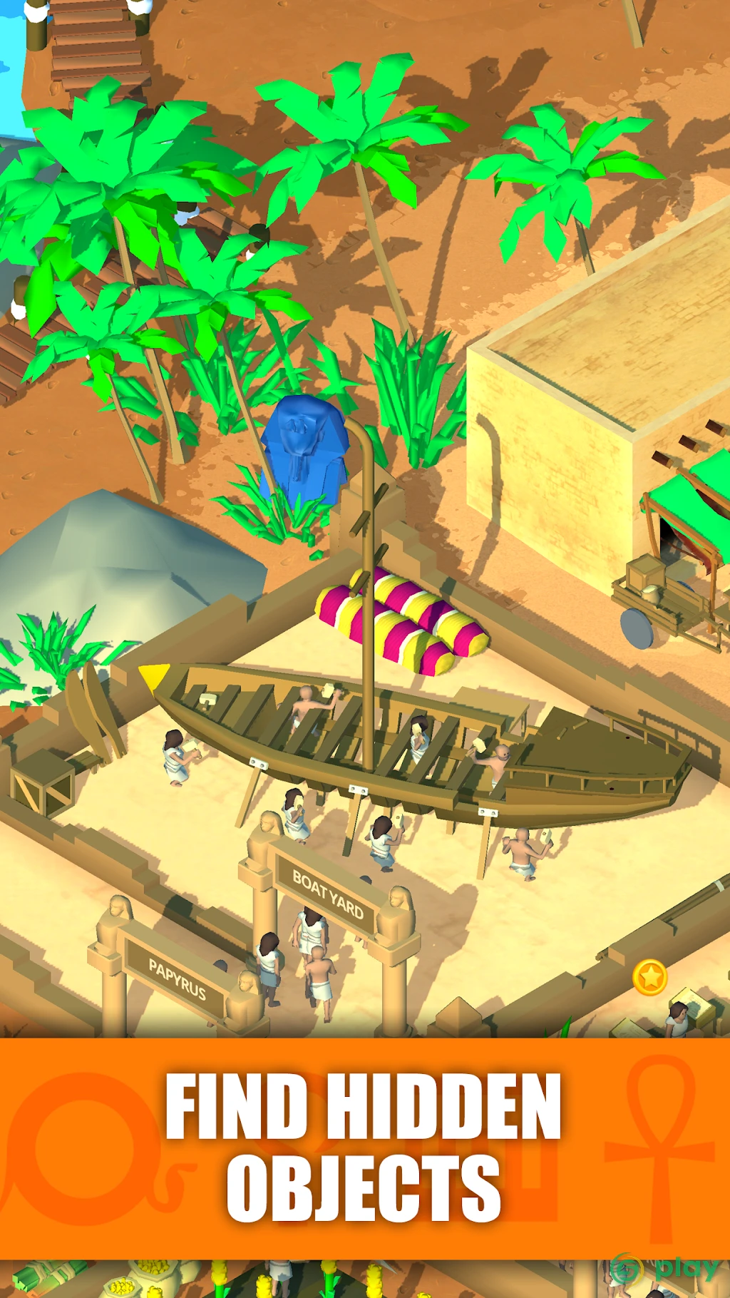 Idle Egypt Tycoon — скриншот 4