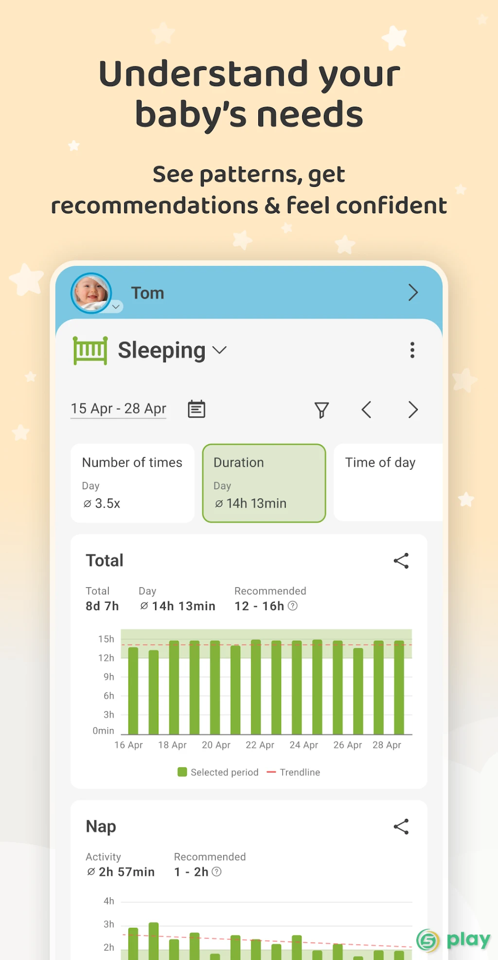 Baby Daybook - Грудное вскармливание и уход — скриншот 6
