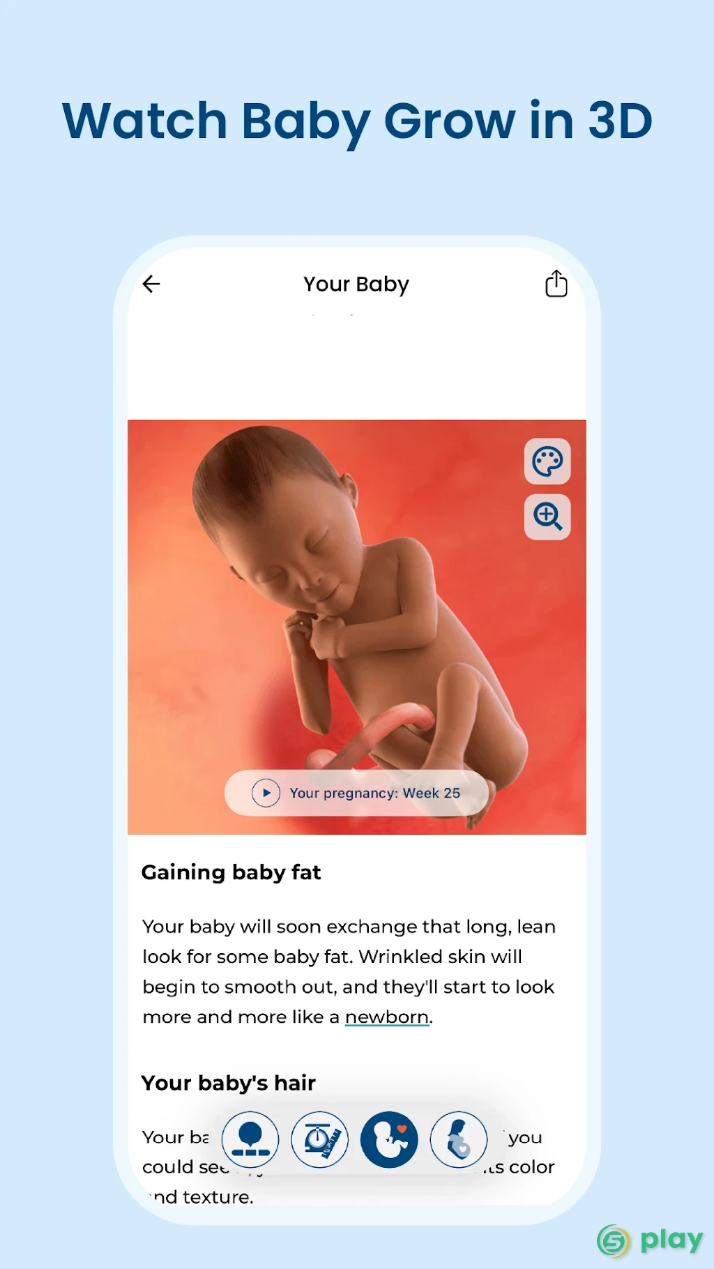 Pregnancy Tracker + Countdown to Baby Due Date — скриншот 6