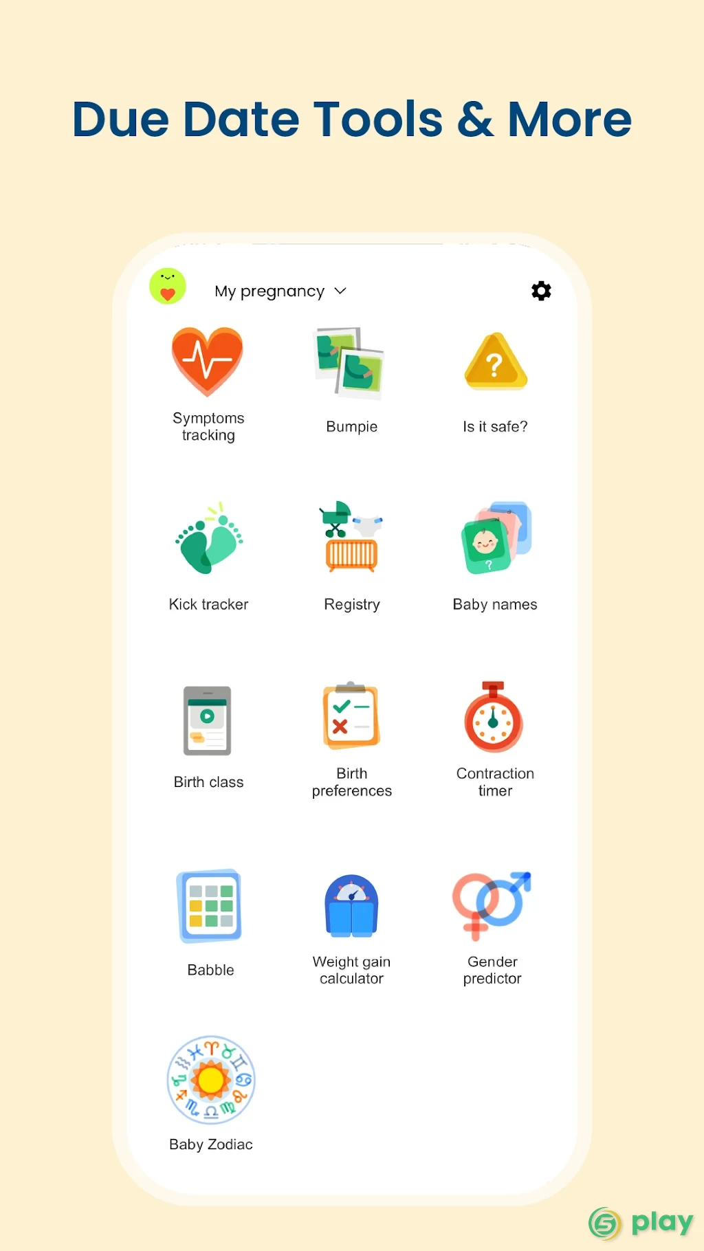 Pregnancy Tracker + Countdown to Baby Due Date — скриншот 7