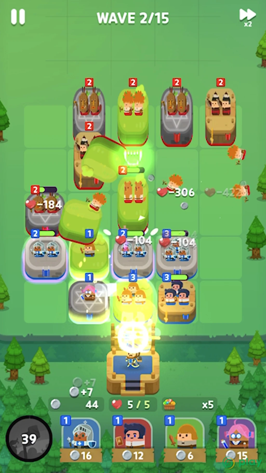Merge Tactics: Kingdom Defense — скриншот 8