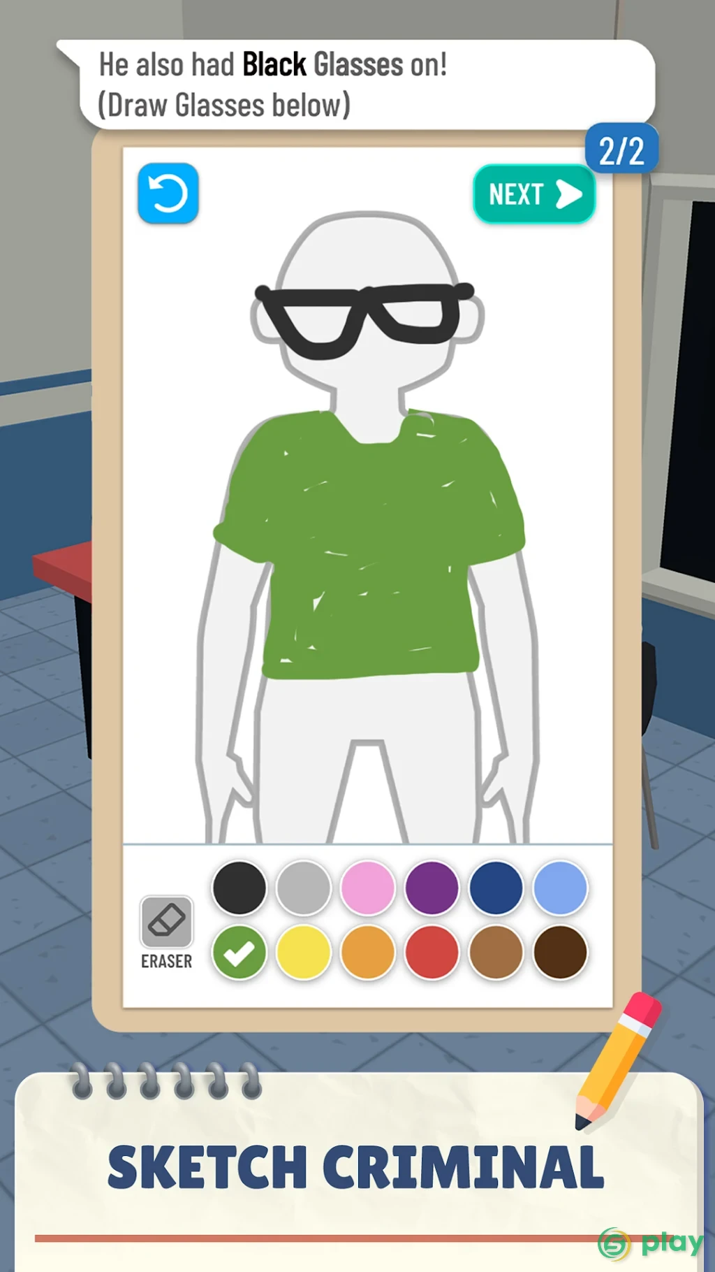 Line Up: Draw the Criminal — скриншот 3
