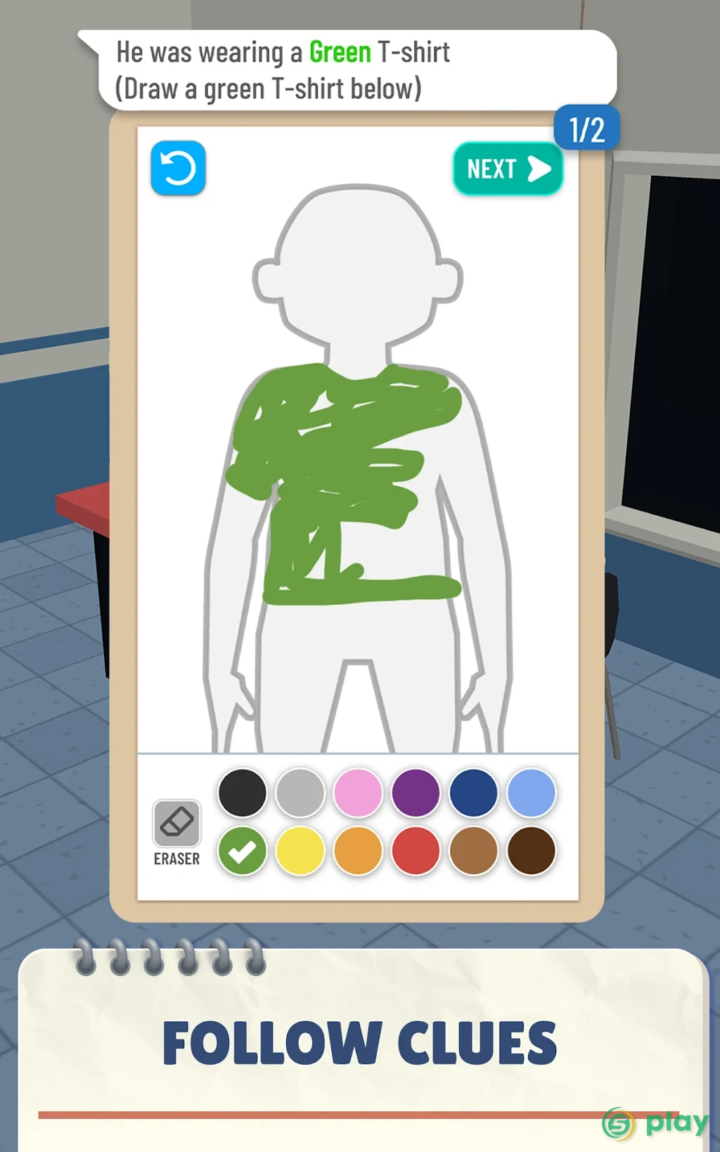 Line Up: Draw the Criminal — скриншот 9