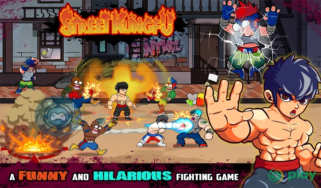 Street Kungfu  : King Fighter — скриншот 1