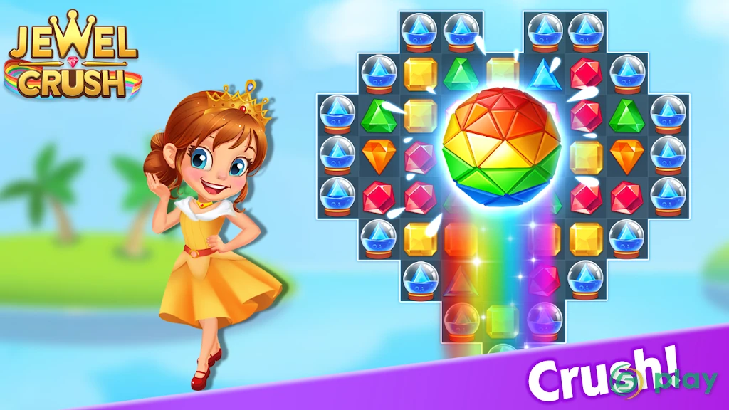 Драгоценные камни Crush - Match 3 Puzzle — скриншот 7