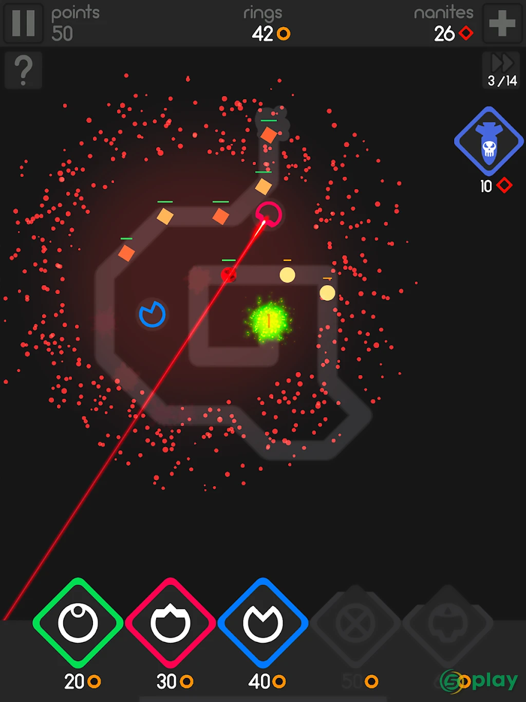 Color Defense - Ultimate TD Tower Base Defence — скриншот 10