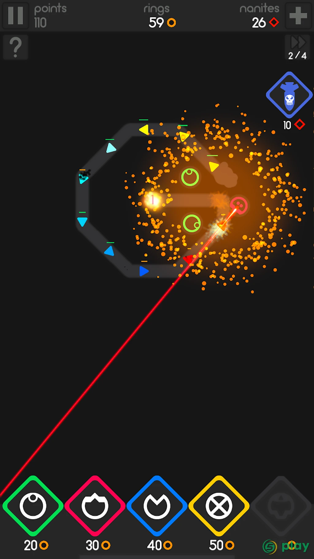 Color Defense - Ultimate TD Tower Base Defence — скриншот 2