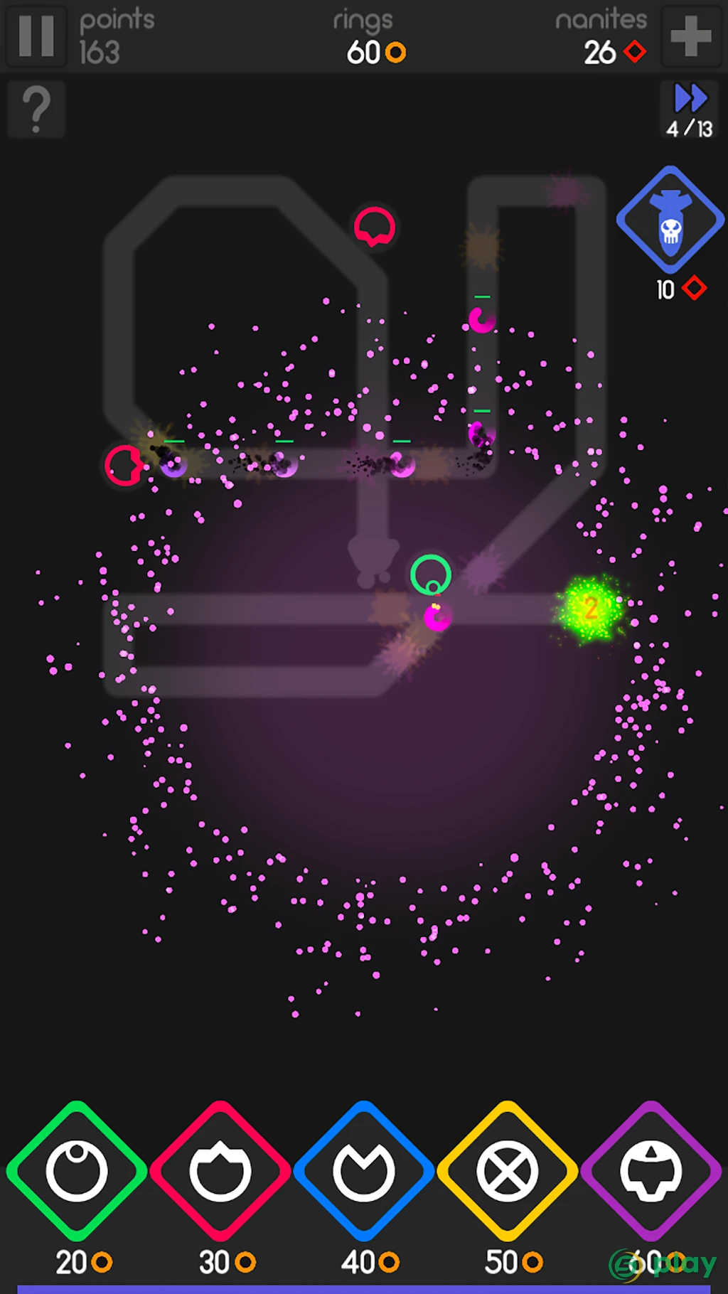 Color Defense - Ultimate TD Tower Base Defence — скриншот 3