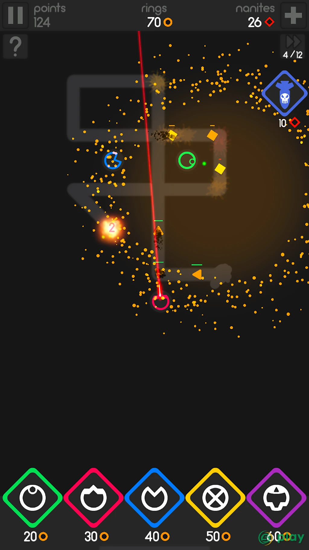 Color Defense - Ultimate TD Tower Base Defence — скриншот 7