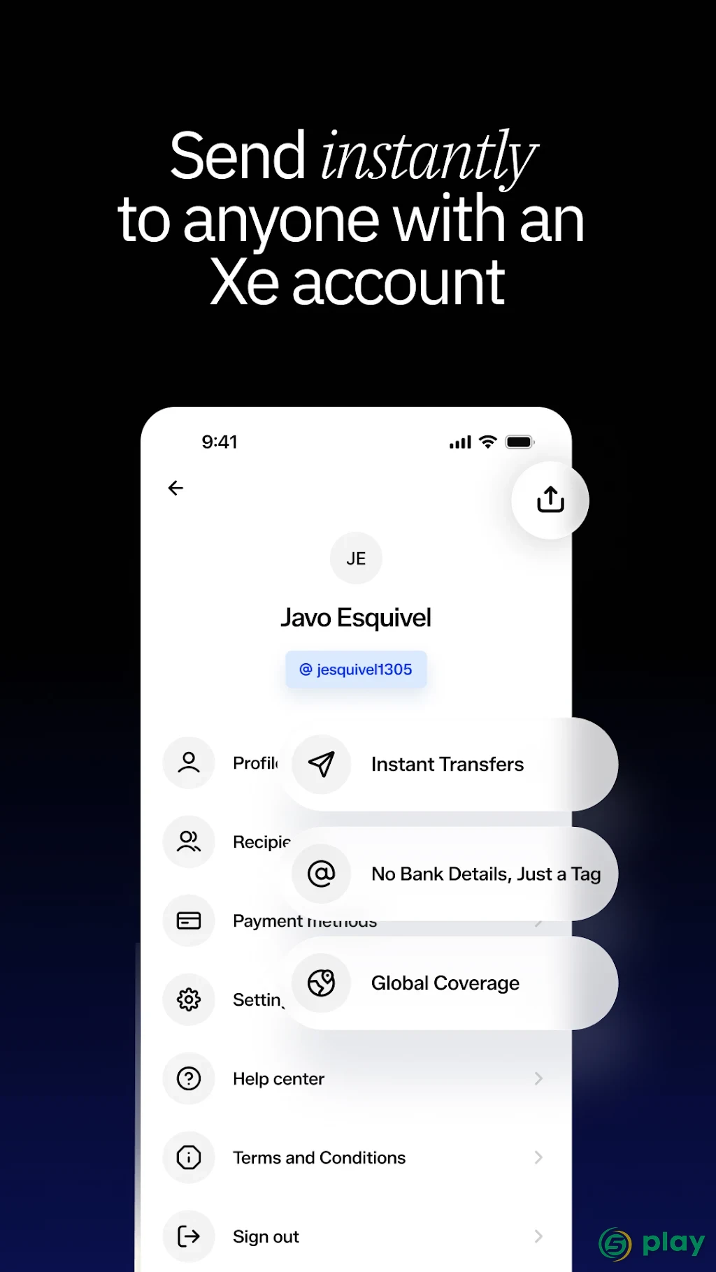 Xe Currency Converter & Money Transfer — скриншот 3