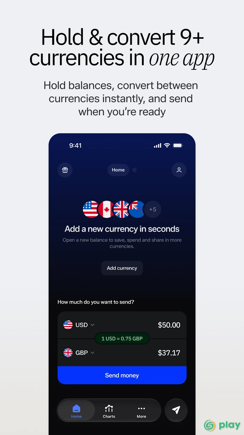 Xe Currency Converter & Money Transfer — скриншот 8