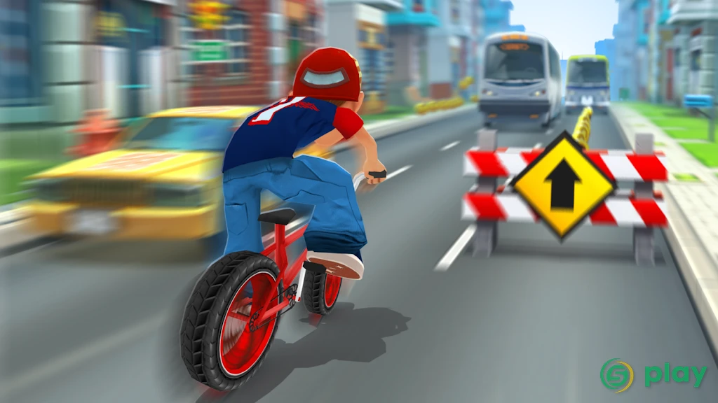 Велосипедная гонка -Bike Blast — скриншот 2