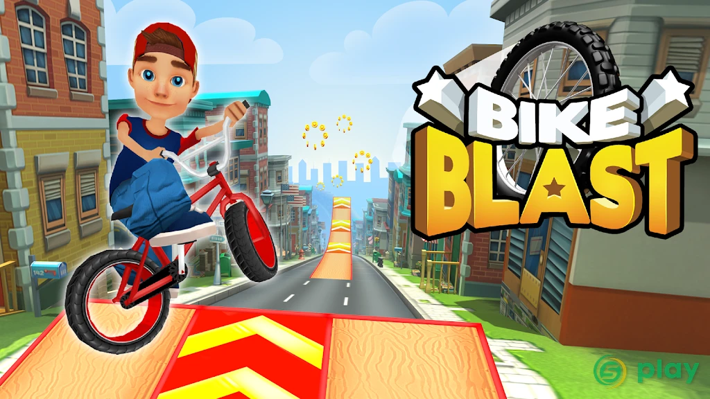 Велосипедная гонка -Bike Blast — скриншот 3