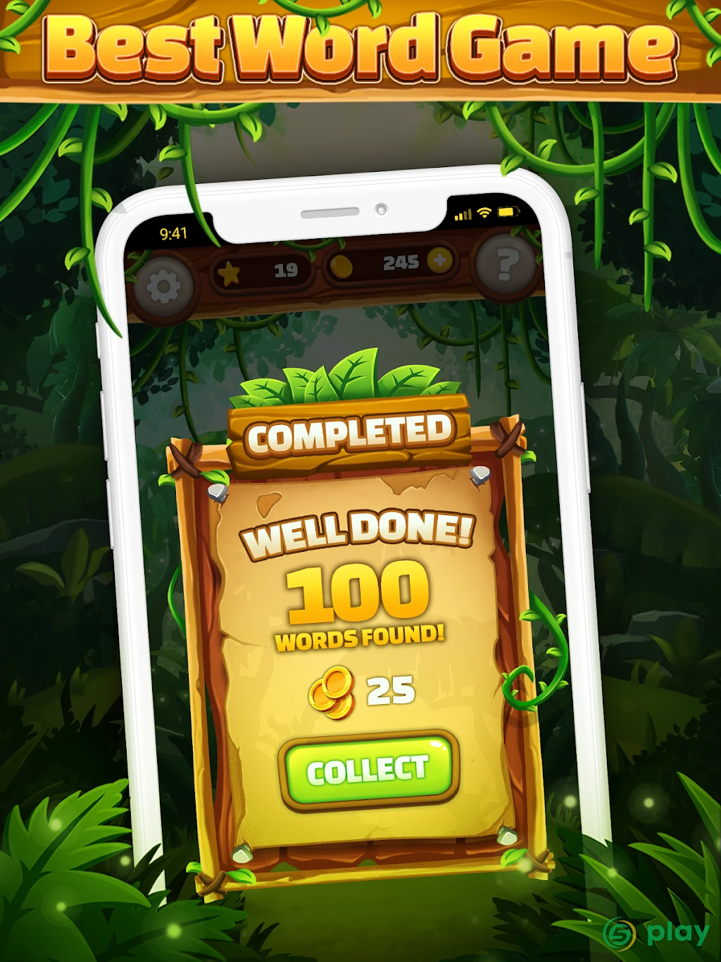 Word Jungle - FREE Word Games Puzzle — скриншот 11