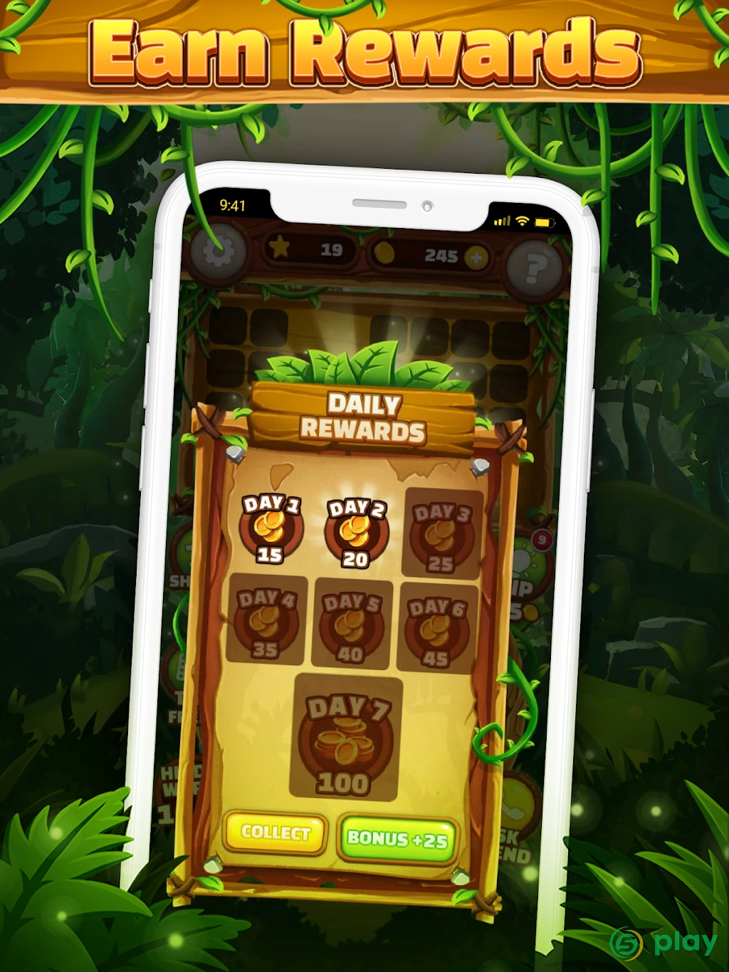 Word Jungle - FREE Word Games Puzzle — скриншот 12