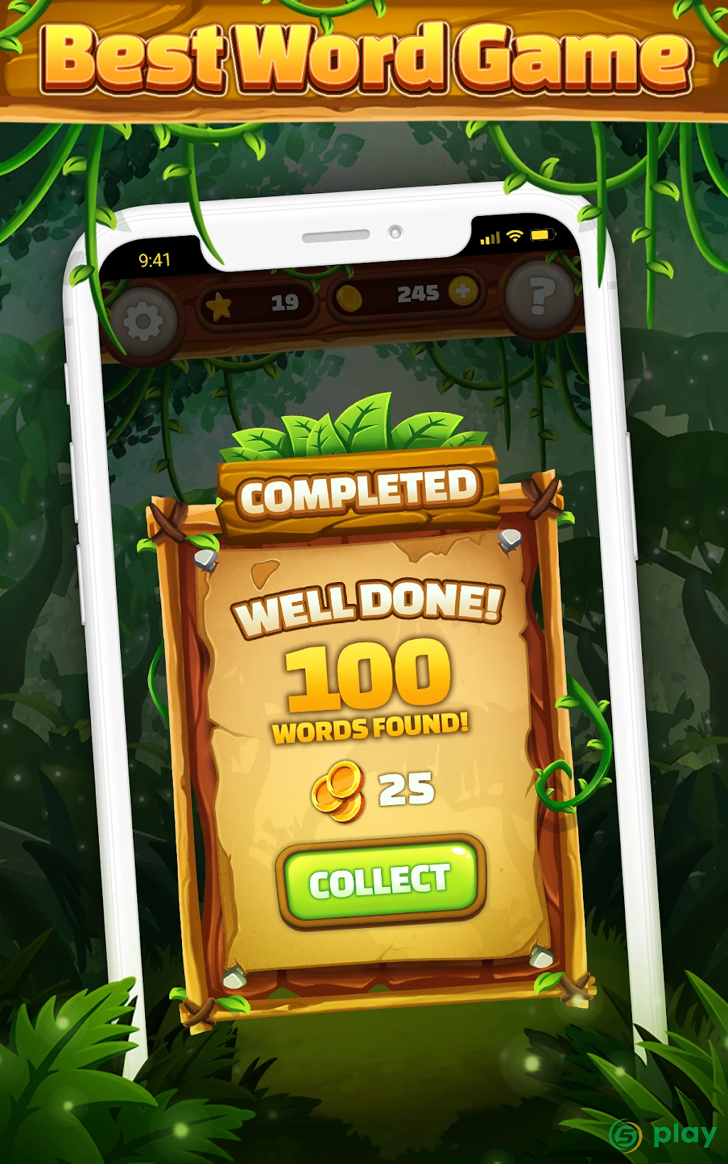 Word Jungle - FREE Word Games Puzzle — скриншот 7