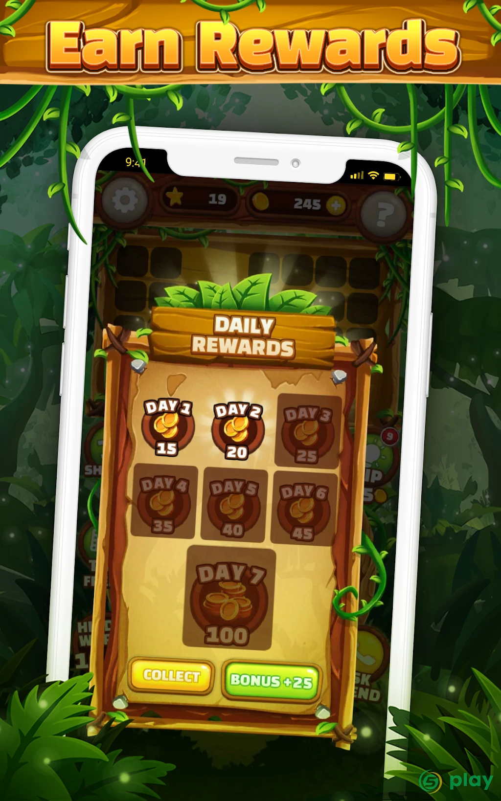 Word Jungle - FREE Word Games Puzzle — скриншот 8