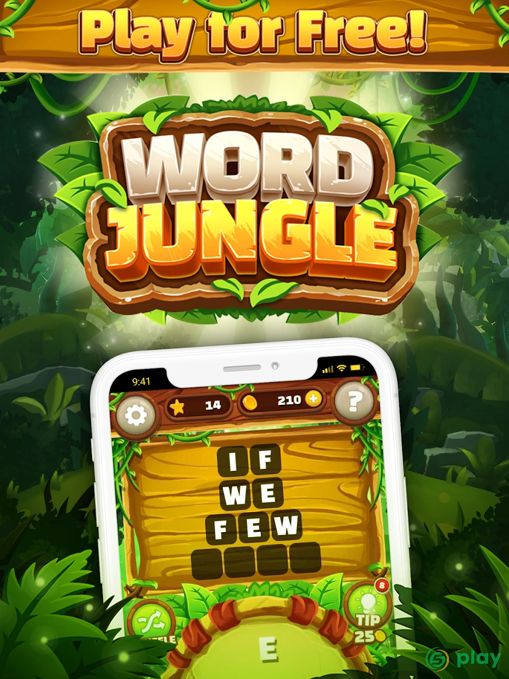 Word Jungle - FREE Word Games Puzzle — скриншот 9