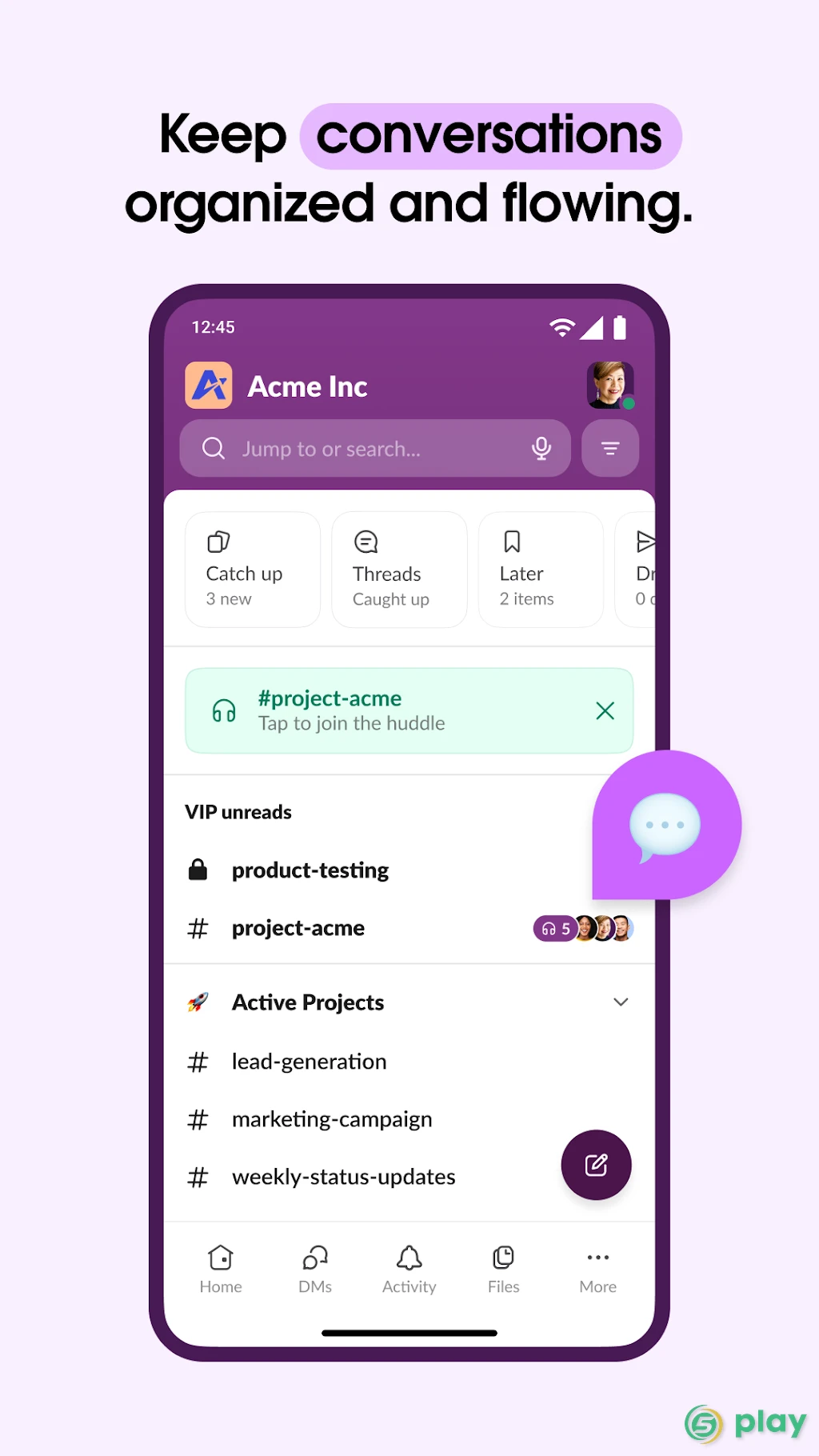 Slack — скриншот 2