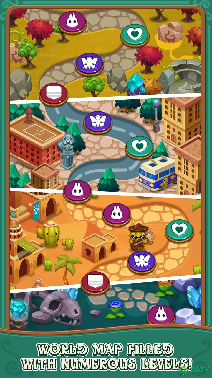 Jewels fantasy: match 3 puzzle — скриншот 6
