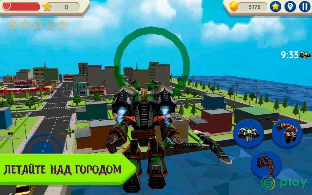 Robot Hero: City Simulator 3D — скриншот 4