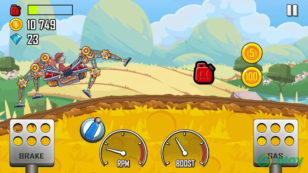 Hill Climb Racing — скриншот 12