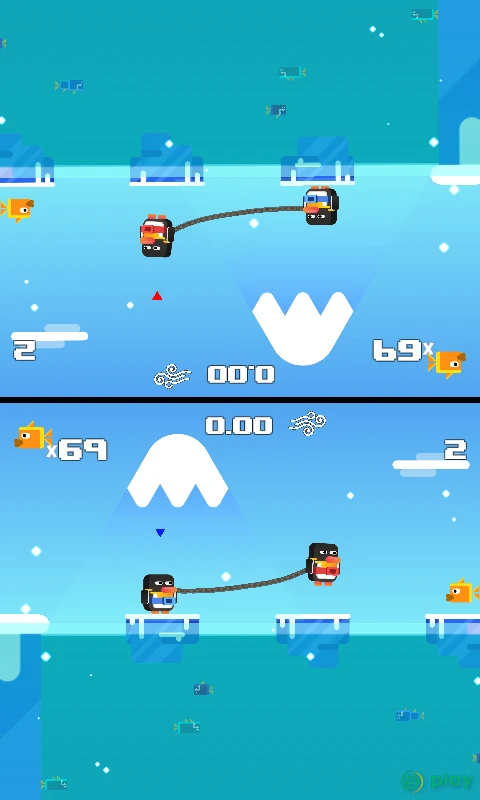 Penguin Rescue! Rope — скриншот 2