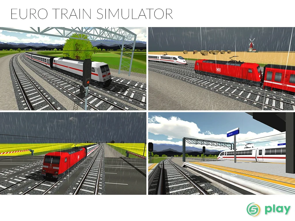 Euro Train Simulator 2017 — скриншот 11