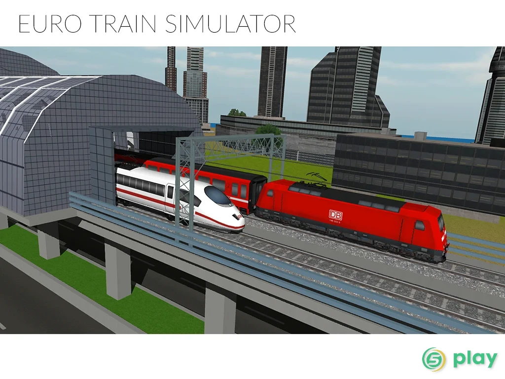 Euro Train Simulator 2017 — скриншот 5
