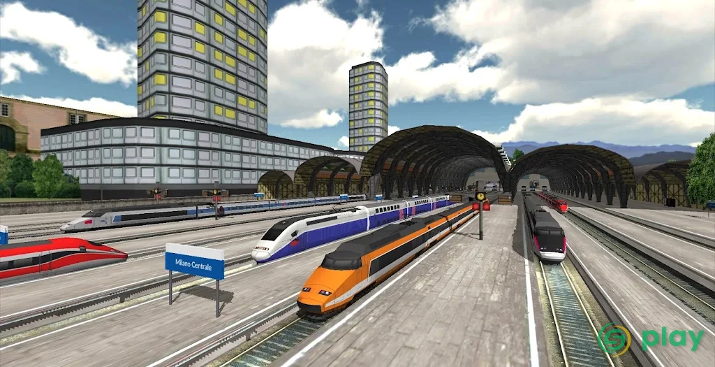 Euro Train Simulator 2017 — скриншот 8