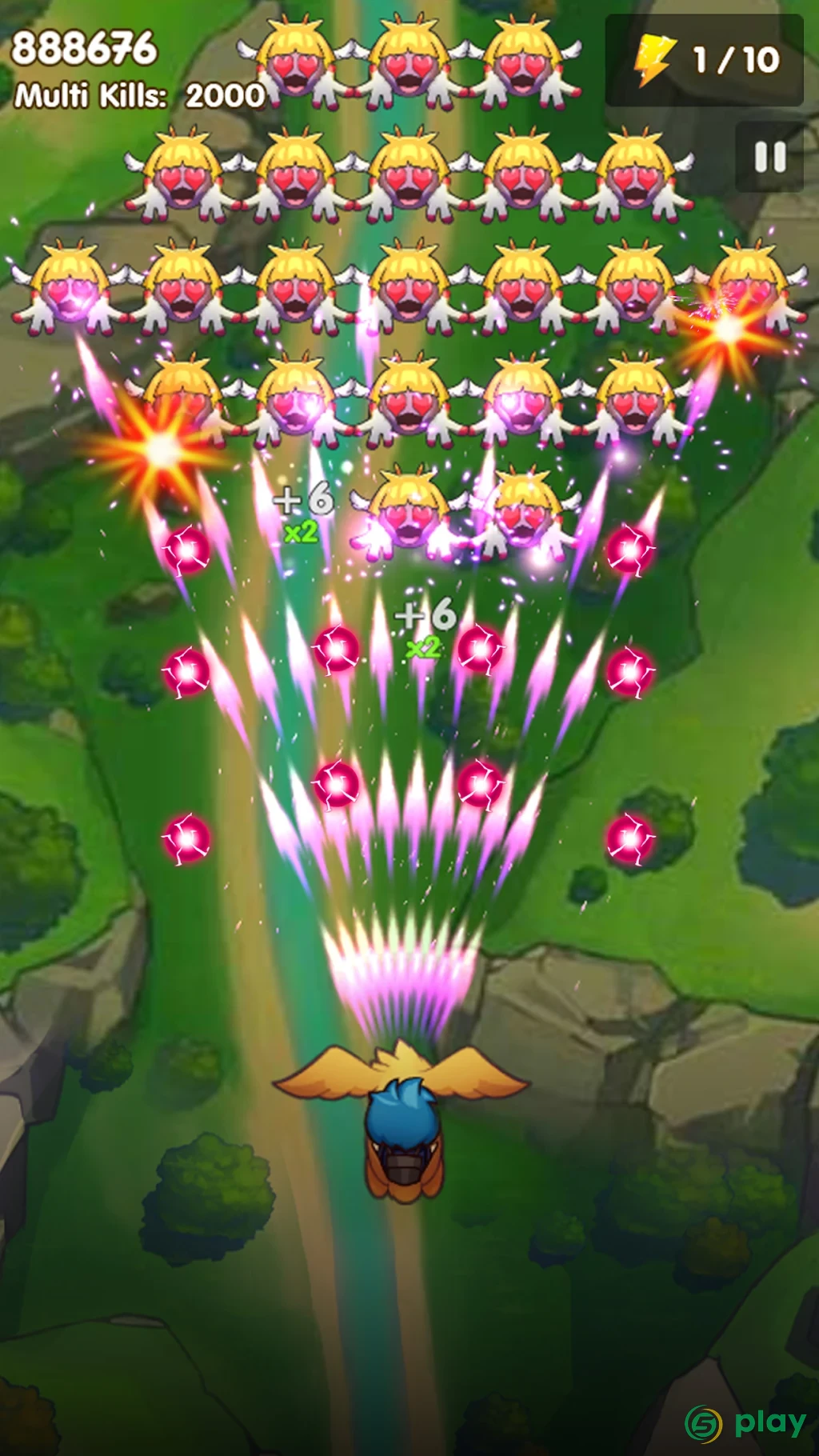 Poultry Shoot Blast: Free Space Shooter — скриншот 2