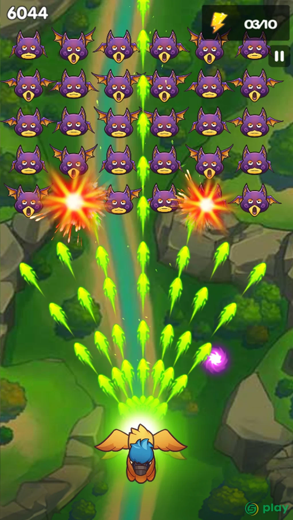Poultry Shoot Blast: Free Space Shooter — скриншот 4