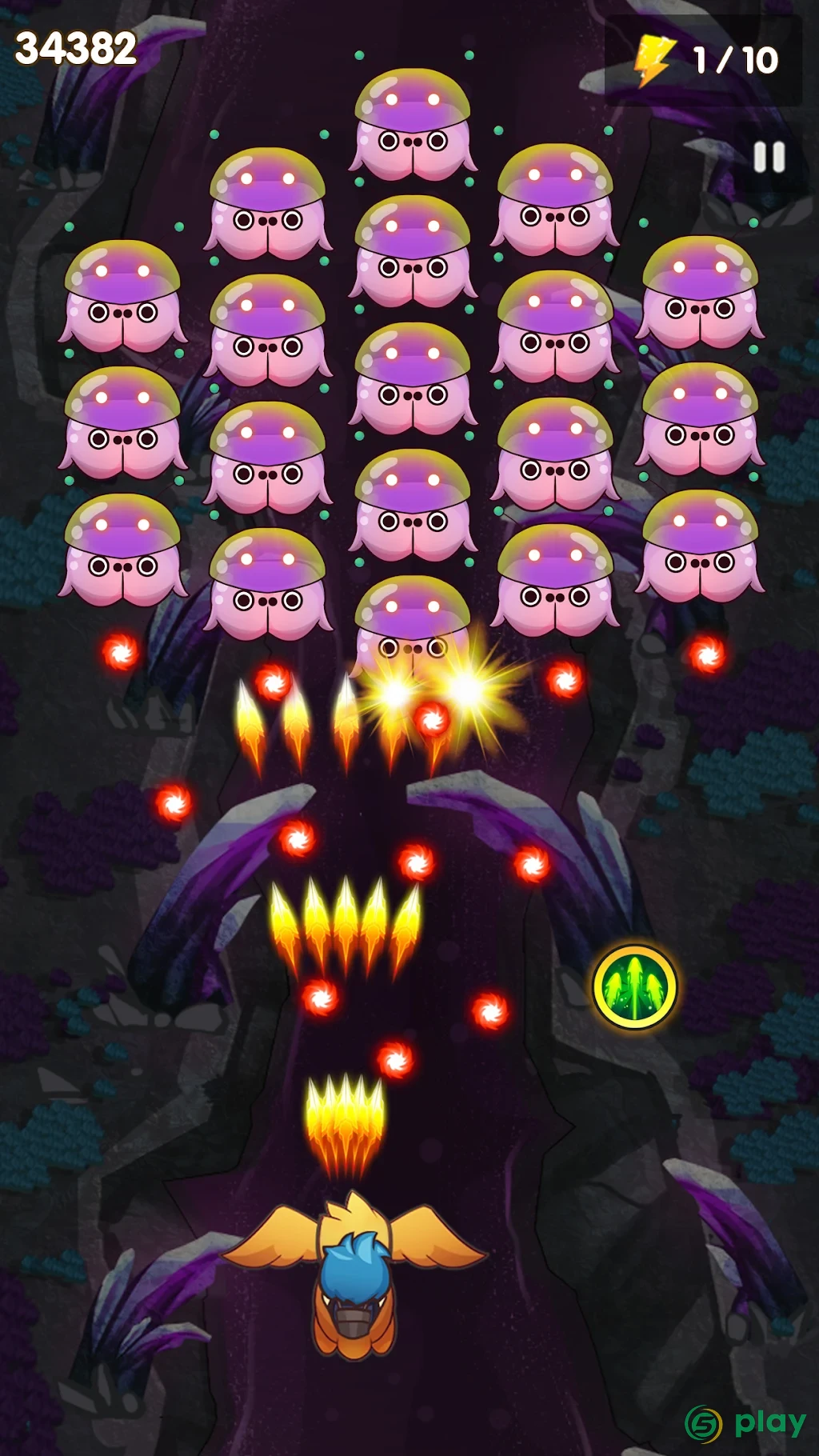 Poultry Shoot Blast: Free Space Shooter — скриншот 5