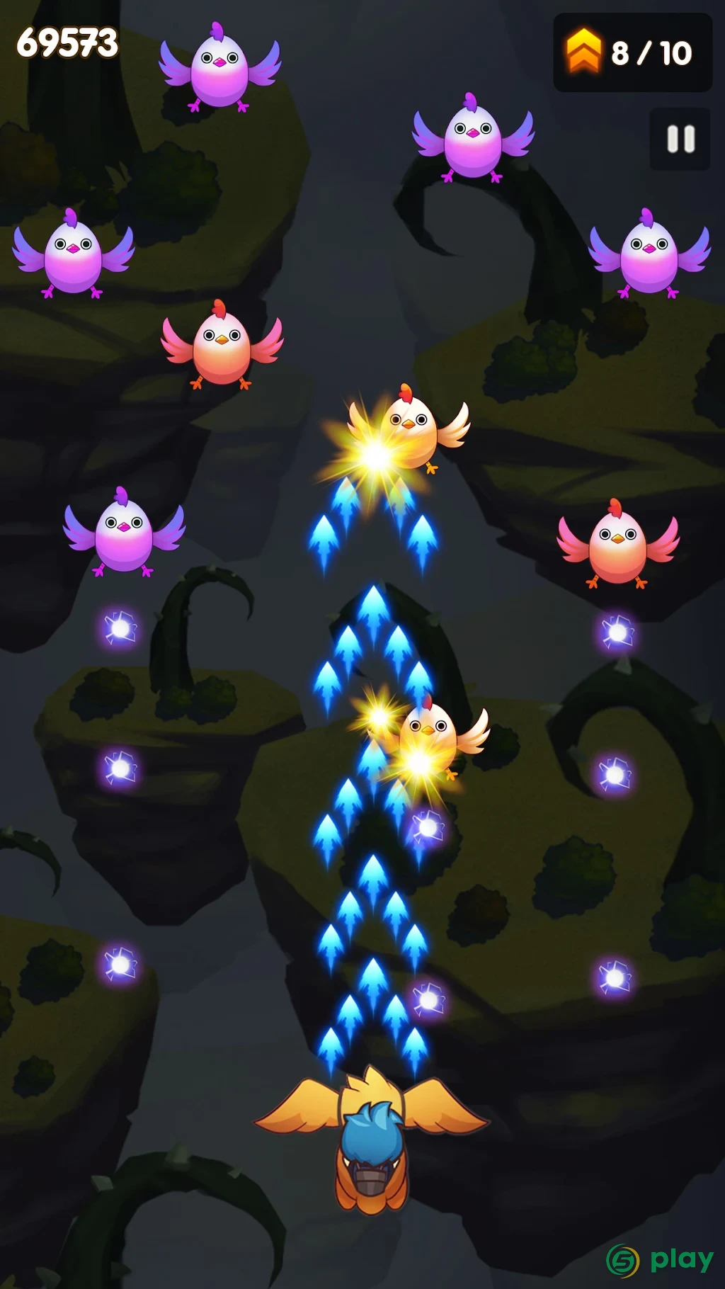 Poultry Shoot Blast: Free Space Shooter — скриншот 7